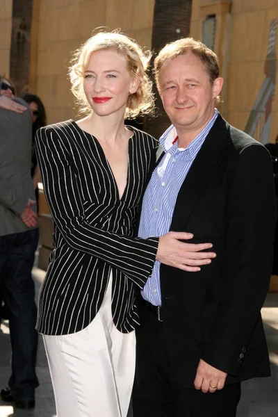 Cate Blanchett and Andrew Upton — 스톡 사진