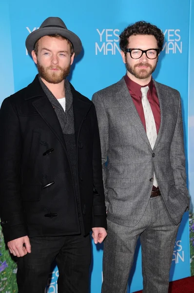 Christopher Masterson y Danny Masterson — Foto de Stock