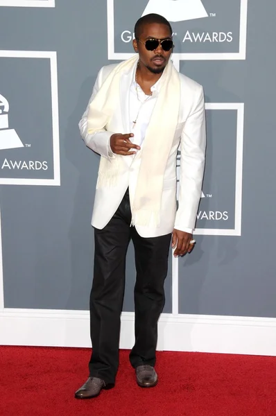 Nas at the 51st Annual GRAMMY Awards. Staples Center, Los Angeles, CA. 02-08-09 — Stock Photo, Image