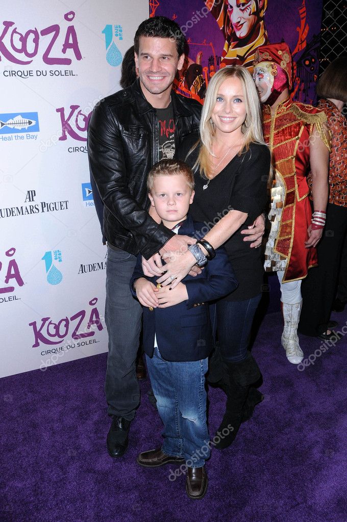 David Boreanaz With Jaime Bergman And Son Jaden Stock Editorial Photo C S Bukley