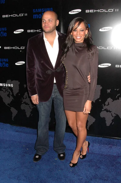 Stephen Belafonte et Melanie Brown — Photo