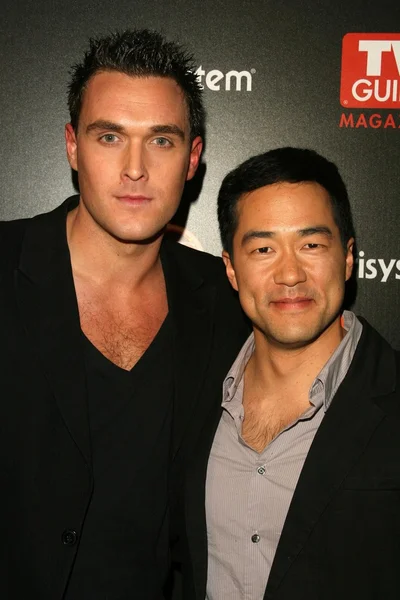 Owain Yeoman and Tim Kang — Stock Photo, Image