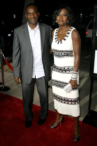 Julius Tennon e Viola Davis — Foto Stock