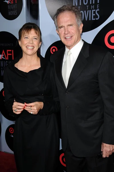 Annette Bening, Warren Beatty — Stock Photo, Image