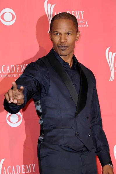 Jamie Foxx in the press room at the 44th Annual Academy of Country Music Awards. MGM Grand Garden Arena, Las Vegas, NV. 04-05-09 — Stock Photo, Image