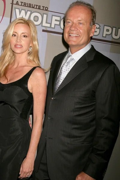 Camille Grammer and Kelsey Grammer — Stock Photo, Image