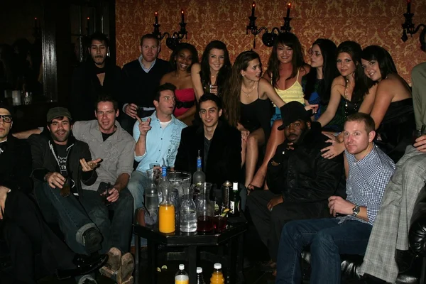 Кэти Чонакас и гости на дебютной вечеринке клипа Кэти Чонакас. Les Deux, Голливуд, Калифорния. 02-21-09 — стоковое фото