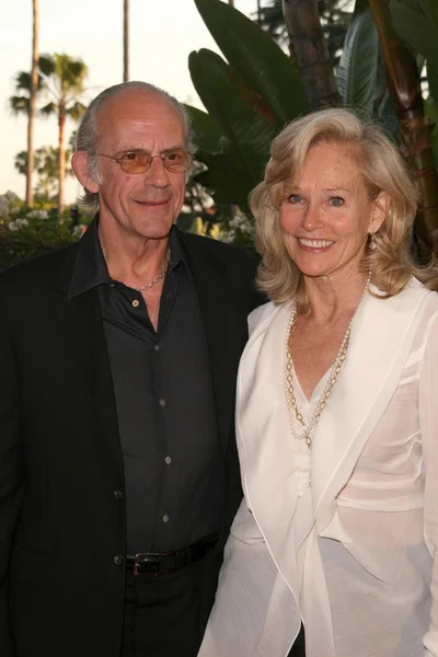 Christopher Lloyd and Brenda King — 图库照片