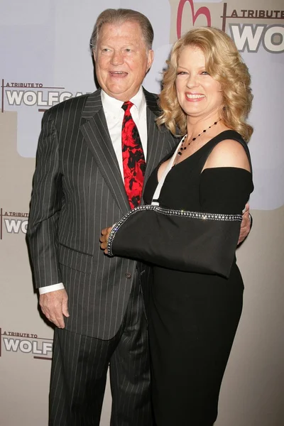 Burt Sugarman and Mary Hart — Stock Photo, Image
