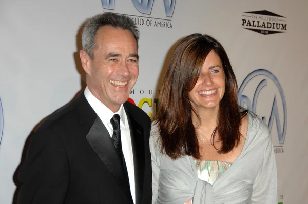 Jim Morris and Lindsay Collins at the 20th Annual Producers Guild Awards. Hollywood Palladium, Hollywood, CA. 01-24-09 — Stock Fotó