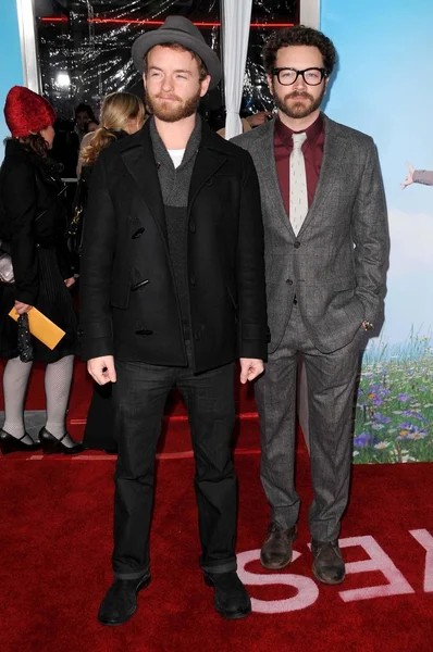 Christopher Masterson e Danny Masterson — Fotografia de Stock