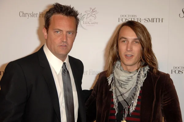 Matthew Perry y Tim Myers —  Fotos de Stock