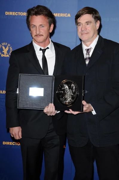 Sean penn ve gus van sant — Stok fotoğraf