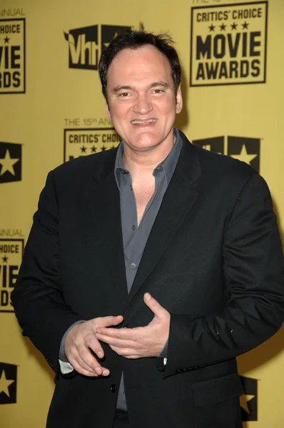 Quentin Tarantino en el 15º Annual Critic 's Choice Awards, Hollywood Palladium, Hollywood, CA. 01-15-10 —  Fotos de Stock