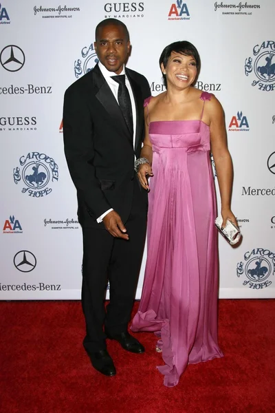 Duane martin und tisha campbell-martin — Stockfoto