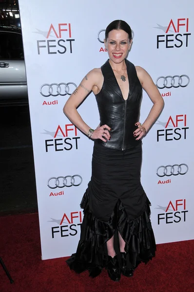 Fairuza Balk en el AFI Fest Proyección de "Bad Lieutenant: Port Of Call New Orleans", Chinese Theater, Hollywood, CA. 11-04-09 —  Fotos de Stock