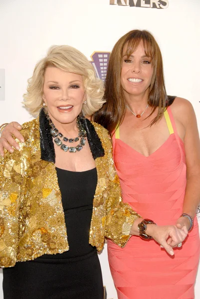 Joan Rivers and Melissa Rivers at Comedy Central's Roast of Joan Rivers. CBS Studios, Los Angeles, CA. 07-26-09 — Stock Photo, Image
