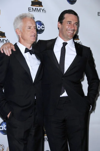 John slattery a jon hamm — Stock fotografie