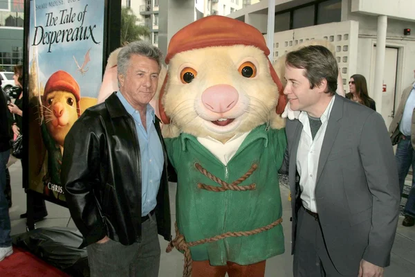 Dustin Hoffman and Matthew Broderick — Stock Photo, Image