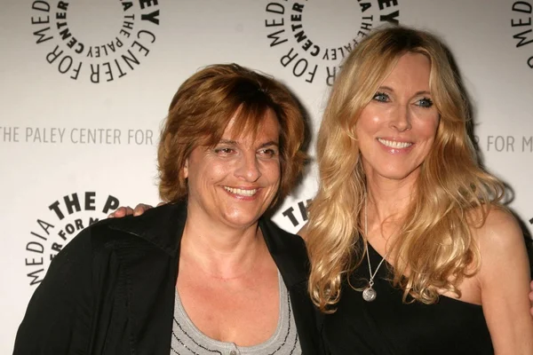 Dr. Jacobs and Alana Stewart at the World Premiere of 'Farrah's Story'. Paley Center for Media, Beverly Hills, CA. 05-13-09 — Stok fotoğraf
