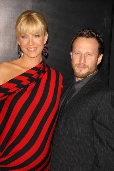 Jenna elfman ve bodhi elfman — Stok fotoğraf