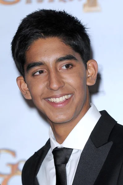 Dev Patel in the press room at the 66th Annual Golden Globe Awards. Beverly Hilton Hotel, Beverly Hills, CA. 01-11-09 — Zdjęcie stockowe