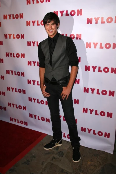 Adam Gregory at the NYLON Magazine Party Celebrating the Launch of their TV issue. The Roosevelt Hotel, Hollywood, CA. 09-04-08 — Stock Photo, Image