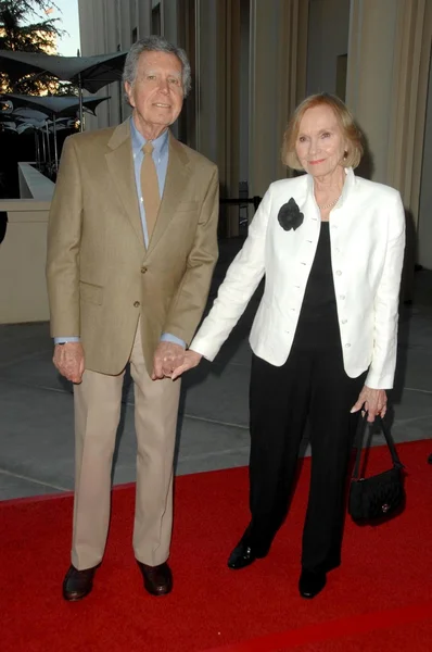 Jeffrey Hayden and Eva Marie Saint at a Gala in Honor of Norman Jewison. LACMA, Los Angeles, CA. 04-17-09 — Stok fotoğraf