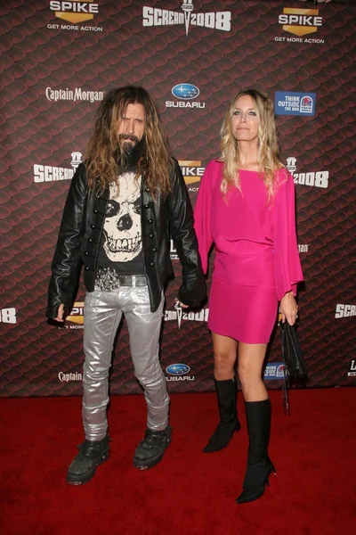 Rob Zombie y Sheri Moon — Foto de Stock