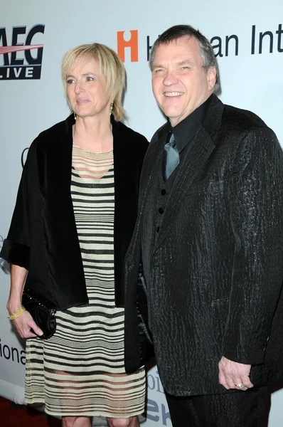 Meat Loaf at the Salute To Icons Clive Davis Pre-Grammy Gala. Beverly Hilton Hotel, Beverly Hills, CA. 02-07-09 — Stock Photo, Image