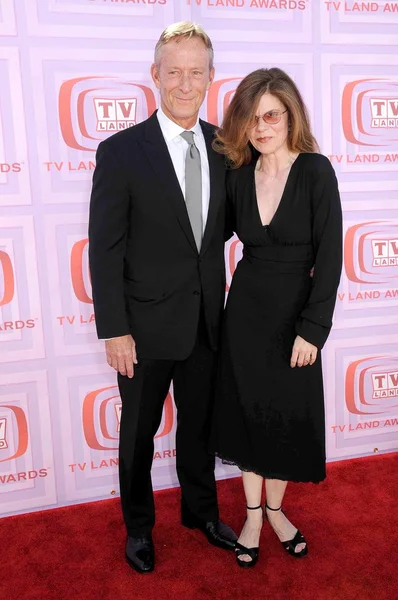 Ted Shackelford dan istrinya Annette — Stok Foto