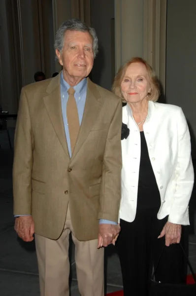 Jeffrey Hayden y Eva Marie Saint en una gala en honor a Norman Jewison. LACMA, Los Ángeles, CA. 04-17-09 — Foto de Stock