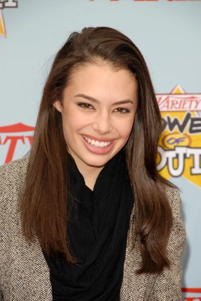 Chloe Bridges at Variety 's 3rd Annual "Power of Youth", Paramount Studios, Hollywood, CA. 12-05-09 — стоковое фото