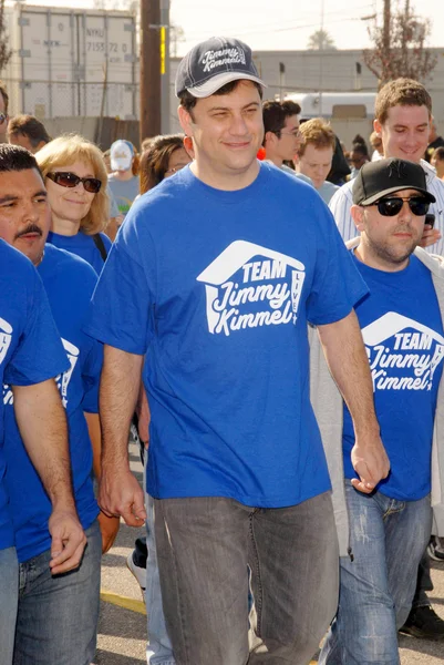 Jimmy Kimmel at the 'American Dream 5k Walk' Benefitting Habitat for Humanity. Pacoima Plaza, Pacoima, CA. 10-10-09 — Stock Photo, Image