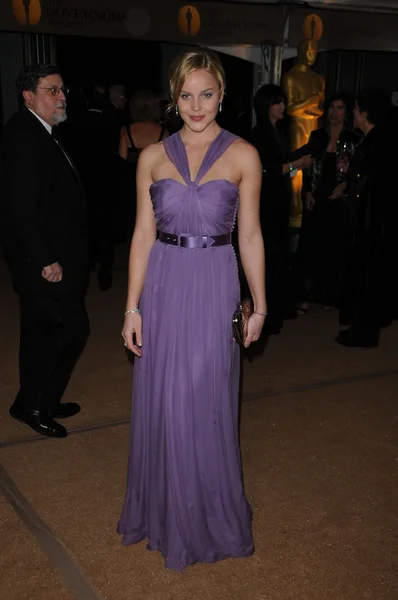 Abbie Cornish at the 2009 Governors Awards presented by the Academy of Motion Picture Arts and Sciences, Grand Ballroom at Hollywood and Highland Center, Hollywood, CA. 11-14-09 — Stock Photo, Image