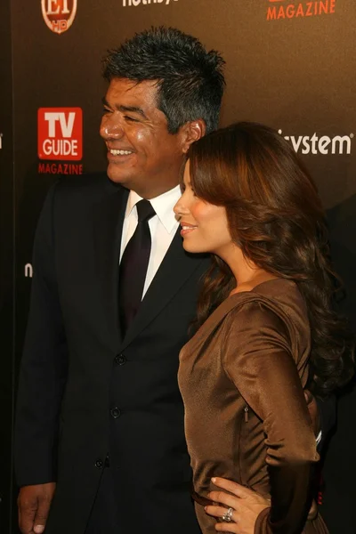 George Lopez and Eva Longoria Parker — Φωτογραφία Αρχείου