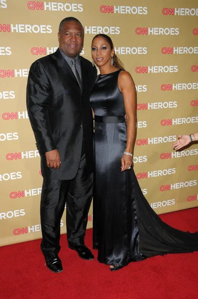 Rodney Peete y Holly Robinson Peete — Foto de Stock