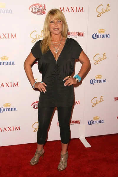 Pamela Bach at the 2009 Maxim 100 Party. Barker Hanger, Santa Monica, CA. 05-13-09 — Stock Photo, Image
