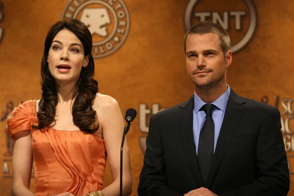 Michelle Monaghan and Chris O'Donnell — Stock Photo, Image