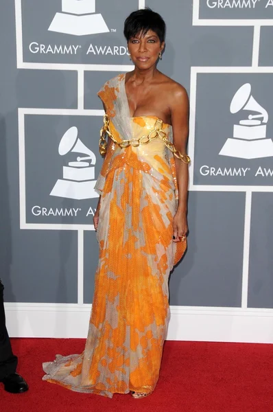 Natalie Cole at the 51st Annual GRAMMY Awards. Staples Center, Los Angeles, CA. 02-08-09 — Stock Photo, Image