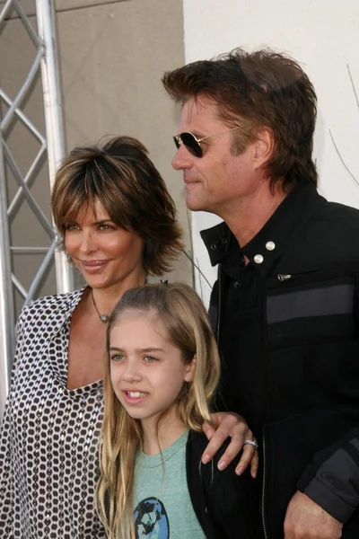 Lisa rinna i harry hamlin — Zdjęcie stockowe