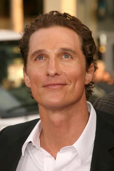 Matthew McConaughey na estreia mundial de "Fantasmas das Namoradas Passadas". Grauman 's Chinese Theatre, Hollywood, CA. 04-27-09 — Fotografia de Stock