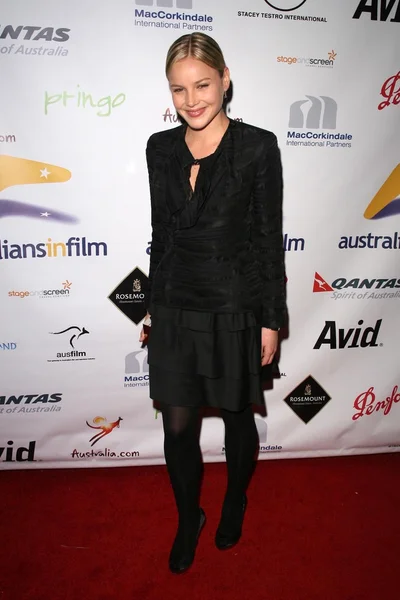 Abbie cornish bei der australischen Oscar-Verleihung. chateau marmont, west hollywood, ca. 90046 — Stockfoto