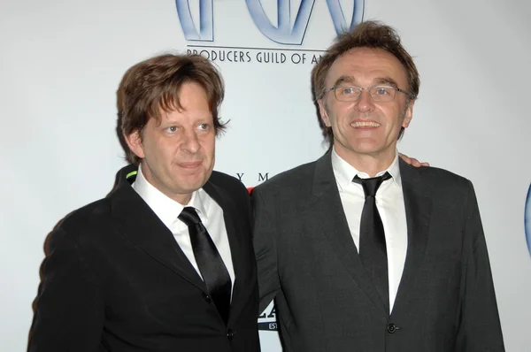 Christian Colson and Danny Boyle at the 20th Annual Producers Guild Awards. Hollywood Palladium, Hollywood, CA. 01-24-09 — Stock fotografie