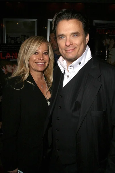 Gloria Kisel and Damian Chapa — Zdjęcie stockowe