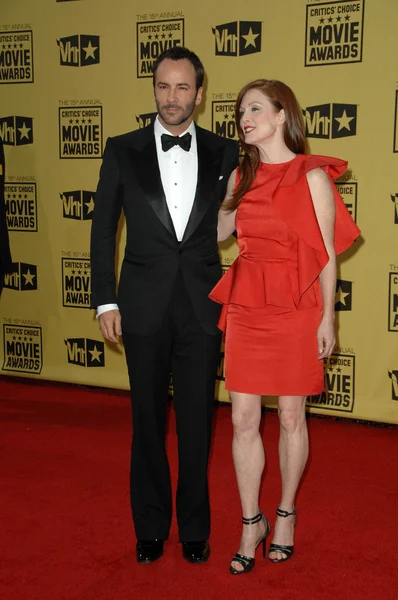 Tom Ford and Julianne Moore — Stock Photo, Image