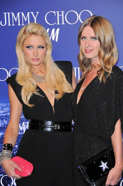 Παρίσι hilton και nicky hilton — Φωτογραφία Αρχείου