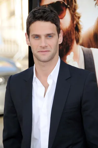 Justin Bartha at the Los Angeles Premiere of 'The Hangover'. Grauman's Chinese Theatre, Hollywood, CA. 06-02-09 — Stock Photo, Image