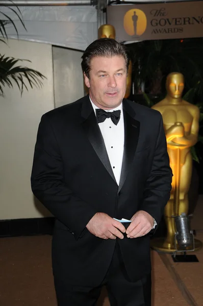 Alec Baldwin at the 2009 Governors Awards presented by the Academy of Motion Picture Arts and Sciences, Grand Ballroom at Hollywood and Highland Center, Hollywood, CA. 11-14-09 — Stock Photo, Image