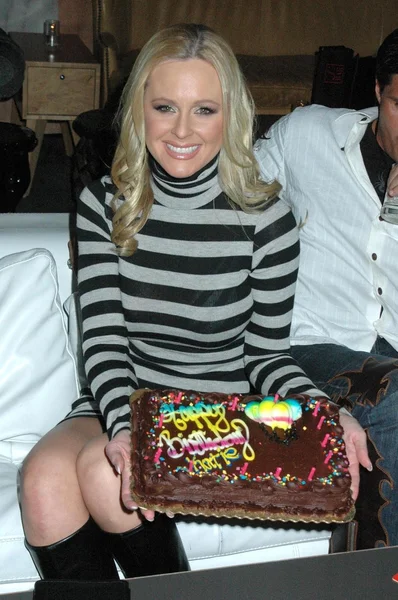 Katie Lohmann em seu aniversário Bash. S Bar, Hollywood, CA. 01-27-09 — Fotografia de Stock